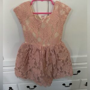 Joyfolie mia Size 4 NWT Gorgeous Blush Lace